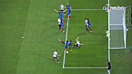 Германия - Франция 0:1 /полувреме/