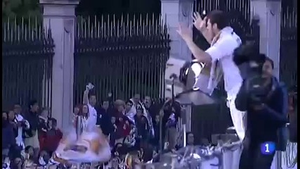 Реал Мадрид празнува на Сибелес