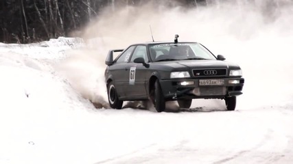Audi S2 Quattro Coupe 610hp • зимно рали !