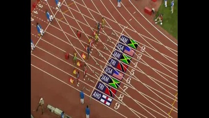 ! Beijing 2008 - Лека Атлетика Мъже, 100 м, Финал - Част 1 !