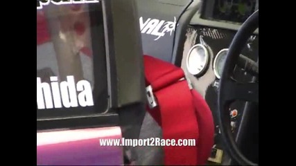 Nissan Skyline Gtr R34 Drifting in Wall stadium New Jersey 