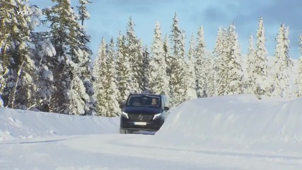 2015 Mercedes Vito 4x4 on Snow