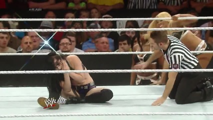 Paige vs. Cameron- Raw, June 16, 2014