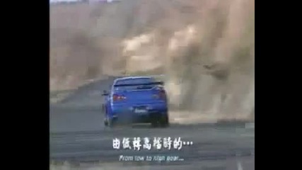 Nissan Skyline drifting Japan