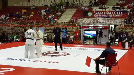 Valeri Dimitrov 2nd fight - European Shinkyokushin Karate Championship, 2014 Baku