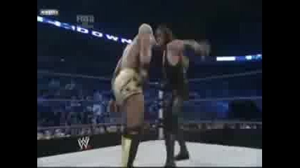 Smackdown 23 09 Shelton Benjamin Vs The Undertaker Part 2