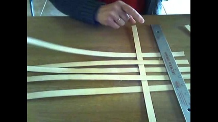 Basket Weaving Video #3 Weave a basic square or rectangular basket base