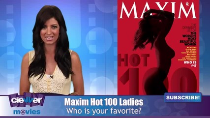 Transformers 3 Rosie Huntington-whiteley Tops Maxim Hot 100 List