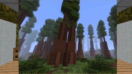 Minecraft 1.7 Red wood Forrest,savannah, Birch ,forrest ,messa Dark forest