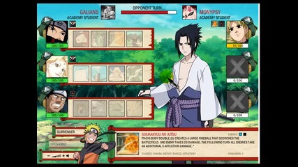 Naruto Arena - Itachi Body Double (s) , Tsunade, Kidoumaru