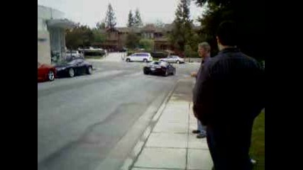 Bugatti Veyron Accelerating 