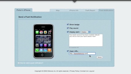 Undercover iphone 
