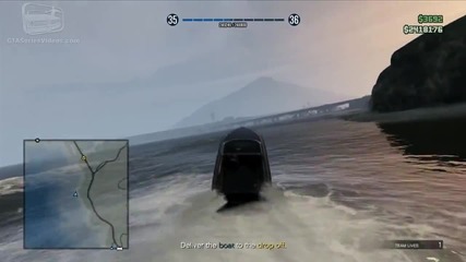 Gta Online - Mission - Chumash and Grab [ Hard Difficulty ]