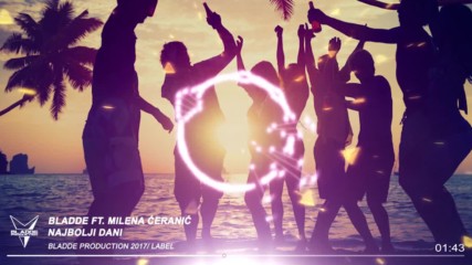Bladde Ft. Milena Ceranic - Najbolji Dani Official Music Video