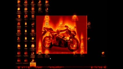 Desktop In Flames
