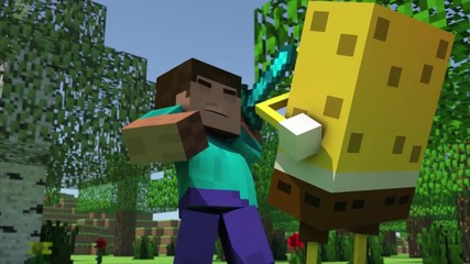 Spongebob in Minecraft 2 - Animation