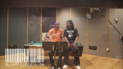 Video Studio Session Waka Flocka Recording Fanta Leaf With Wooh Da Kid Slim Dunkin