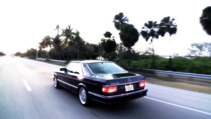 Mercedes 560sec - Miami by Night Star People Clip)