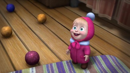 Маша и Медведь (masha and The Bear) - Раз, два, три! Ёлочка, гори! (3 Серия)