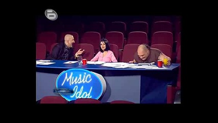 Music Idol 3 Театрален Кастинг - Смях - Мария И Фънки Се Имитират
