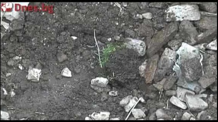 Отшелник строи чешми в Родопите 