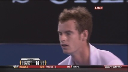 Nadal vs Murray - Australian Open 2010!
