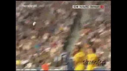Hertha Berlin - Borussia Dortmund 1 - 3 (04.04.09) Germany Bundesliga - 3rd goal Sebastian Kehl
