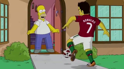 The simpsons -cristian ronaldo Hd