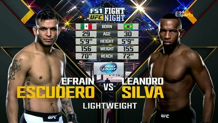 Efrain Escudero vs Leandro Silva (ufc Fight Night 78, 21.11.2015)