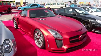 Матово червен Fab Design Mercedes Sls Amg Roadster