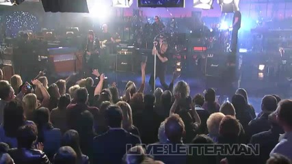 Bon Jovi - Livin On A Prayer (live on Letterman)