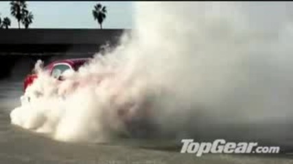 Ford Mustang пали гуми - дивашко ..
