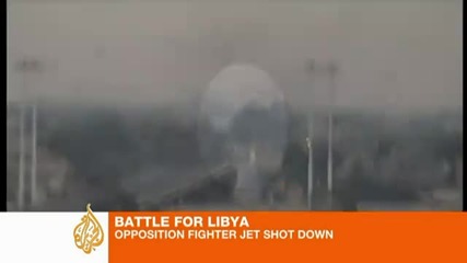 Кадафи бомбардирва Бенгазий 