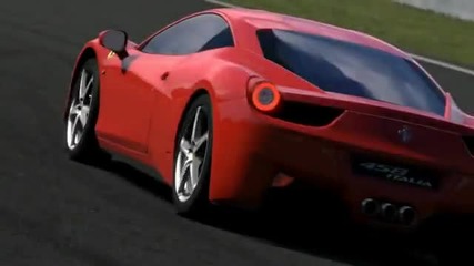 Ferrari 458 Italia - Gran Turismo 5 Trailer - Hd