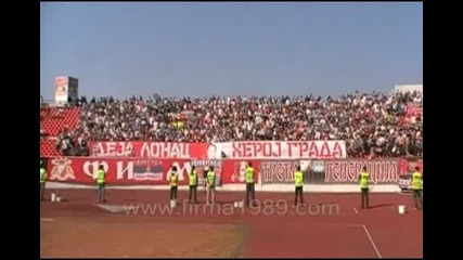 Войводина - Партизан 0:2 - Агитката на войводина