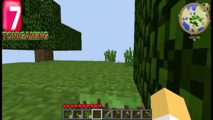 Minecraft - Old version survival #2 - Довършена къща + ферма!