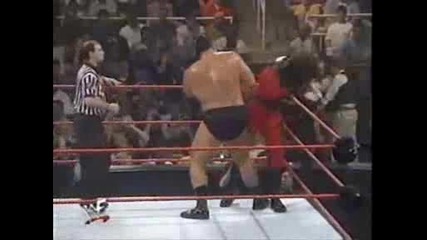 Kane Vs Big Show (quater - Final) King Of The Ring 1999