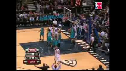 Nba Vince Carter Layup Vs Hornets