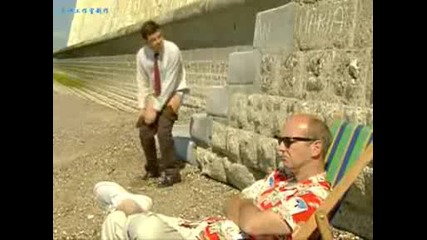 Mr. Bean на плаж