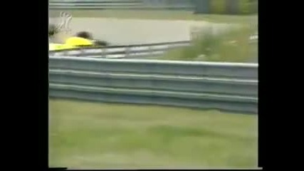 race car crashes 2 