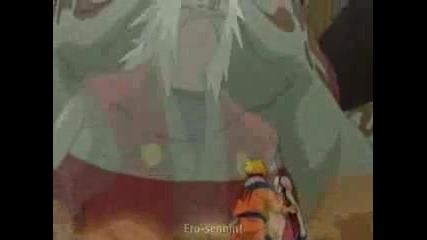 Naruto, Sakura And Sasame Vs. Arashi 