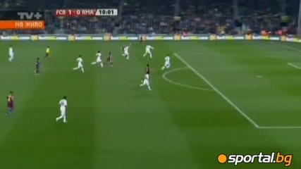 Барса мачка Реал Мадрид с 2:0 през първото полувреме. 