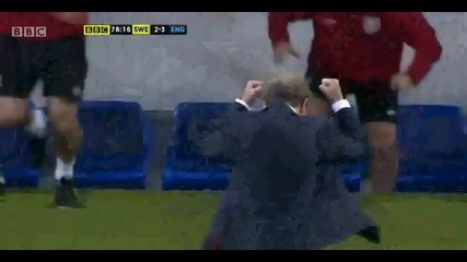 England vs Sweden - 3-2 Goal - Danny Welbeck - Euro 2012