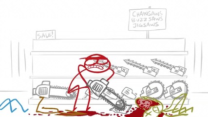 Страхотна Анимация С Участието на Memes - Dick Figures - The Zombies