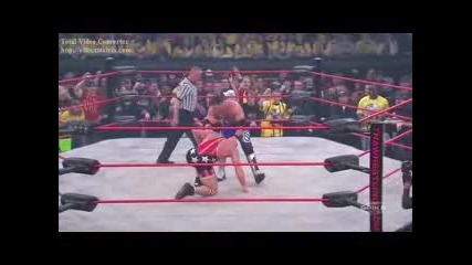 T N A - Kurt Angle vs Aj Styles - world title + nwo пребиват Мик Фоли 