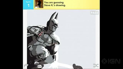 Draw Something - Batman Speed Art