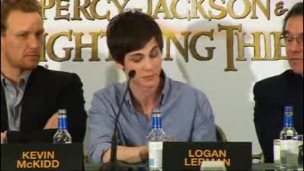 Cast of Percy Jackson & The Lightening Thief chat 
