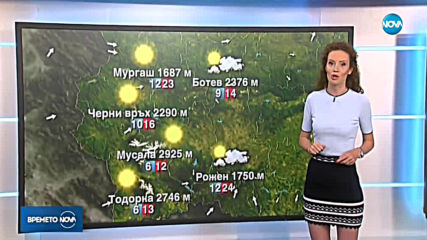 Прогноза за времето (06.07.2019 - централна емисия)