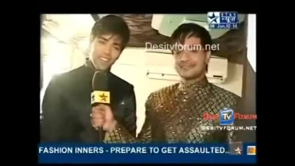 Parul Sara Angad and Kinshuk Getting Ready To Host Star Parivaar Awards 2009 Video Shown On Sbs