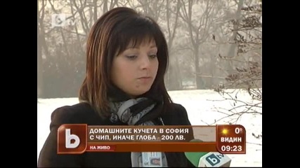 Кучетата в София - с чип